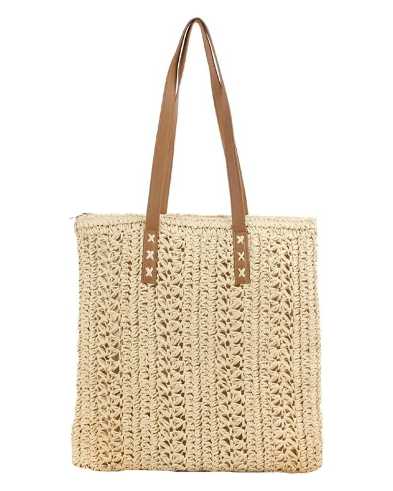 Straw Tote Bags for Women Summer Straw Beach Bag Shoulder Bag Large Woven Tote Bag Purse Travel Beach Tote Bag Hobo Bag 2024 ...