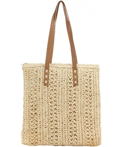 Straw Tote Bags for Women Summer Straw Beach Bag Shoulder Bag Large Woven Tote Bag Purse Travel Beach Tote Bag Hobo Bag 2024 ...