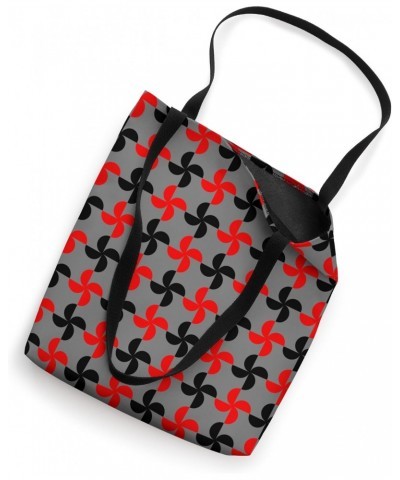 Minimalistic Aesthetic Red Black Pattern - Minimalism Decor Tote Bag $16.06 Totes