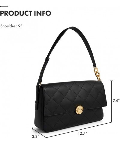 Women's Shoulder bag large M231MQ0043 Black $106.23 Shoulder Bags