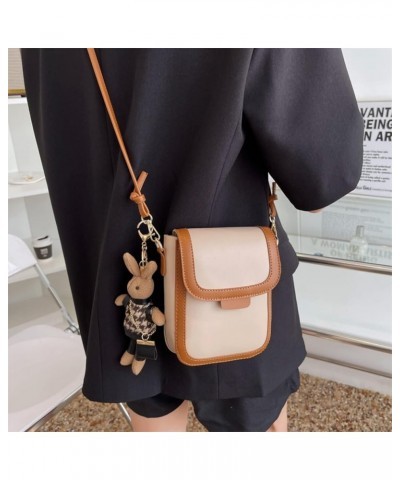 Cell Phone Bag with Strap and Rabbit Doll, Crossbody Bag Shoulder Bag for Girls, 4 Colors (Black) Black $12.23 Totes