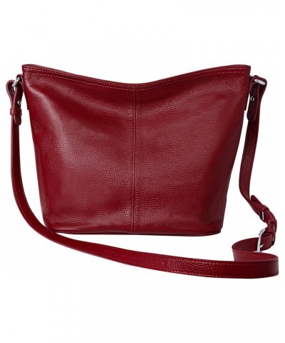 Genuine Leather Purses and Handbags Bucket Crossbody Bag Casual Shoulder Handbag $75.84 Shoulder Bags