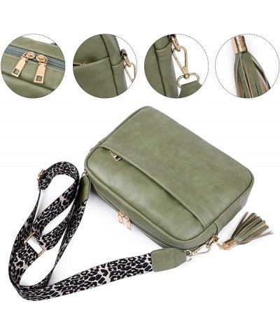 Shoulder Bags for Men Women Ladies Fashion Messenger Bag Shoulder Bag Small Crossbody Extra Large (Green, One Size) White One...