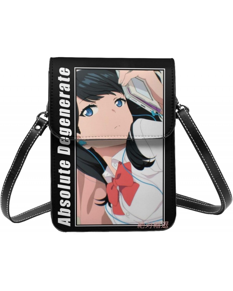 Anime Ssss Gridman Womens Small Cell Phone Purse Fashion Mini Crossbody Bags Handbag Bag $18.26 Crossbody Bags