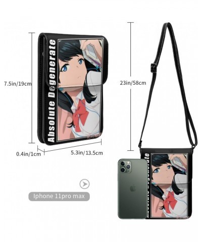 Anime Ssss Gridman Womens Small Cell Phone Purse Fashion Mini Crossbody Bags Handbag Bag $18.26 Crossbody Bags