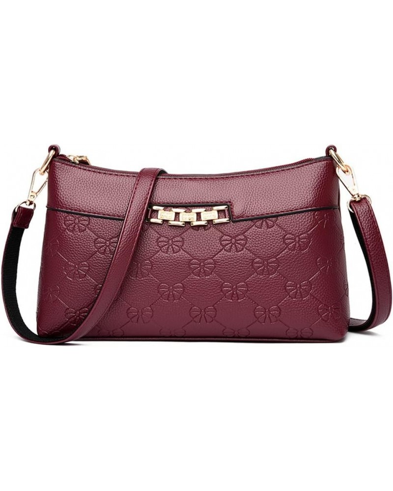 Small Crossbody Shoulder Bag for Women,Cellphone Bags Card Holder Wallet Purse Red $19.80 Shoulder Bags