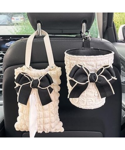 Car Trash Can Car Trash Bin Car Hanging Garbage Cans Car Tissue Holder Car Tissue Box Car Backseat Hanging Tissue Bag Car Acc...