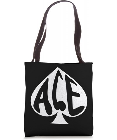 Vintage Ace of Spades Texas Hold'em Playing Card Tote Bag $13.74 Totes