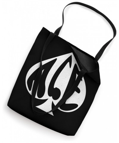 Vintage Ace of Spades Texas Hold'em Playing Card Tote Bag $13.74 Totes