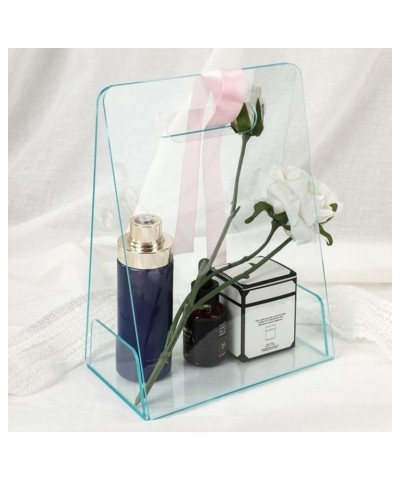 Clear Flower Bouquet Bags Handbag With Handle Elegant And Convenient Gift Wrap Handbag For Parties And Celebrations Party Gif...