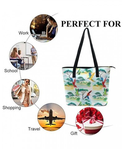 Large Leather Handbag Big Shoulder Commuter Bag Waterproof Shoulder Bucket Bag Color497 $16.73 Shoulder Bags