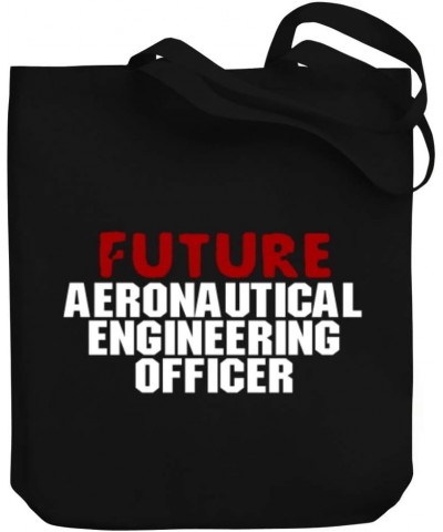 Future Aeronautical Engineering Officer Canvas Tote Bag 10.5" x 16" x 4 $21.19 Totes