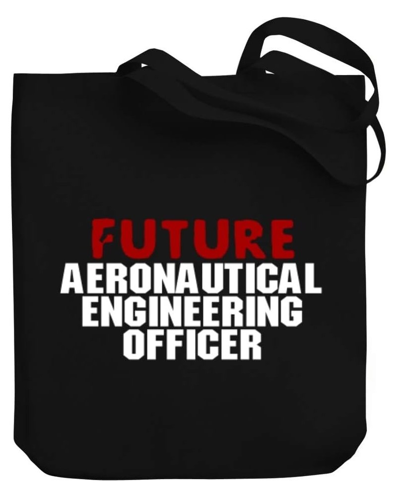 Future Aeronautical Engineering Officer Canvas Tote Bag 10.5" x 16" x 4 $21.19 Totes