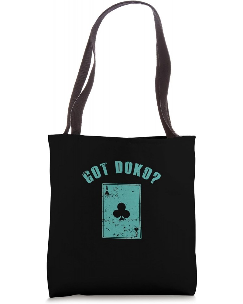 Got Doko? Card Game Queens and Jacks Tote Bag $13.56 Totes