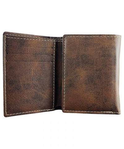 McMullan Irish Coat of Arms Rustic Leather Wallet $12.28 Wallets