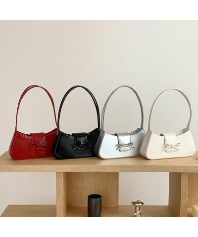 Red Purse Bow Purse Shoulder Bag for Women Y2k Purse Trendy Purses for Women 2024 Coquette Purse Cute Purse White $15.07 Shou...