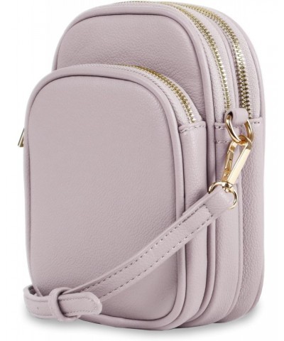 Mali+Lili, Josie Triple Zip Crossbody Bag, Light Grey $19.70 Crossbody Bags