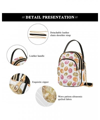 Easter Cell Phone Purse Vivid Cute Watercolor Spring Eggs Crossbody Handbag Durable Shoulder Bag Sturdy Travel Pouch Compact ...