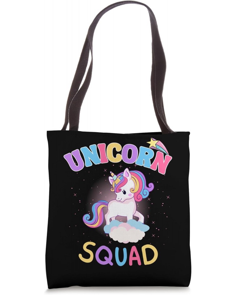 Unicorn Squad Cute Cousin Crew Birthday Girls Party Matching Tote Bag $13.19 Totes