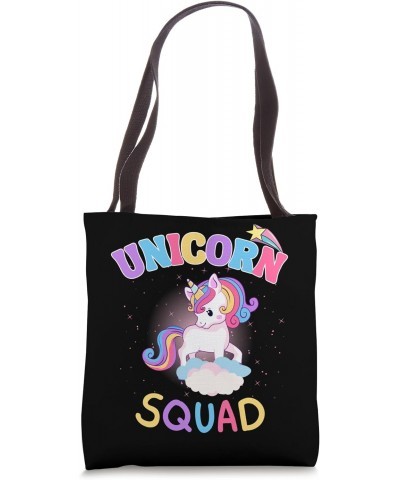 Unicorn Squad Cute Cousin Crew Birthday Girls Party Matching Tote Bag $13.19 Totes