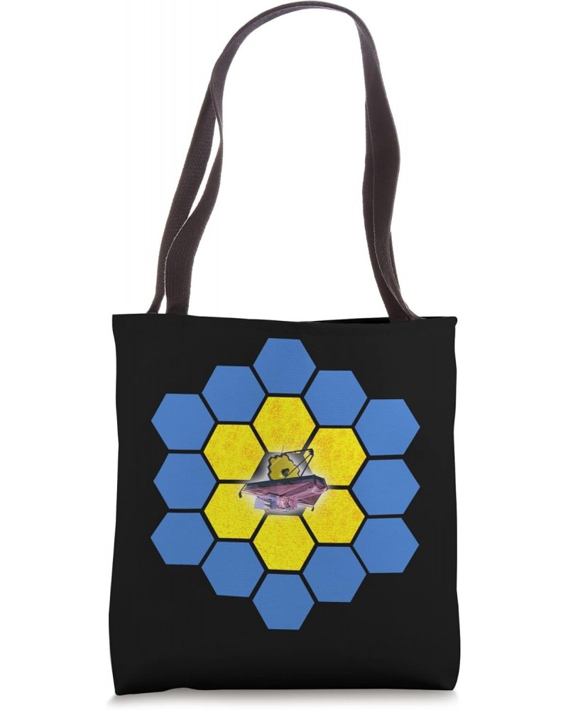 James Webb Space Telescope (Blue and Yellow) JWST Tote Bag $12.80 Totes