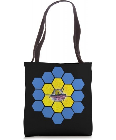 James Webb Space Telescope (Blue and Yellow) JWST Tote Bag $12.80 Totes