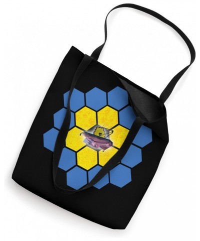 James Webb Space Telescope (Blue and Yellow) JWST Tote Bag $12.80 Totes