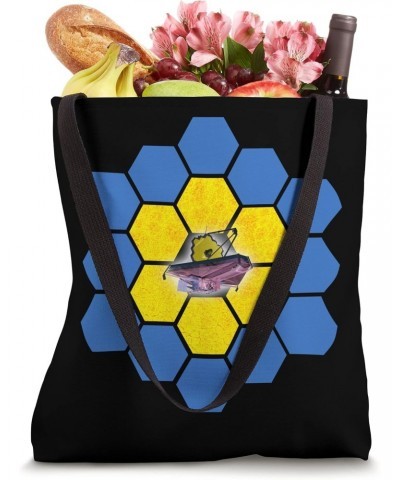 James Webb Space Telescope (Blue and Yellow) JWST Tote Bag $12.80 Totes