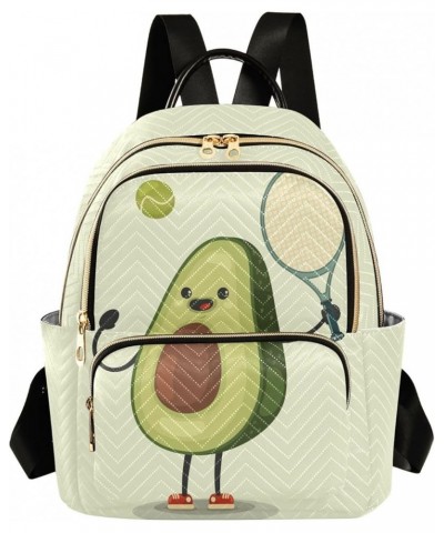 Women Backpack Avocado Tennis Anti-Theft Travel Backpack with Luggage Belt Lightweight Handbag Lady Purse Roomy Double Zipper...