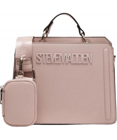 Bevelyn Convertible Crossbody Bag Pink $32.13 Crossbody Bags