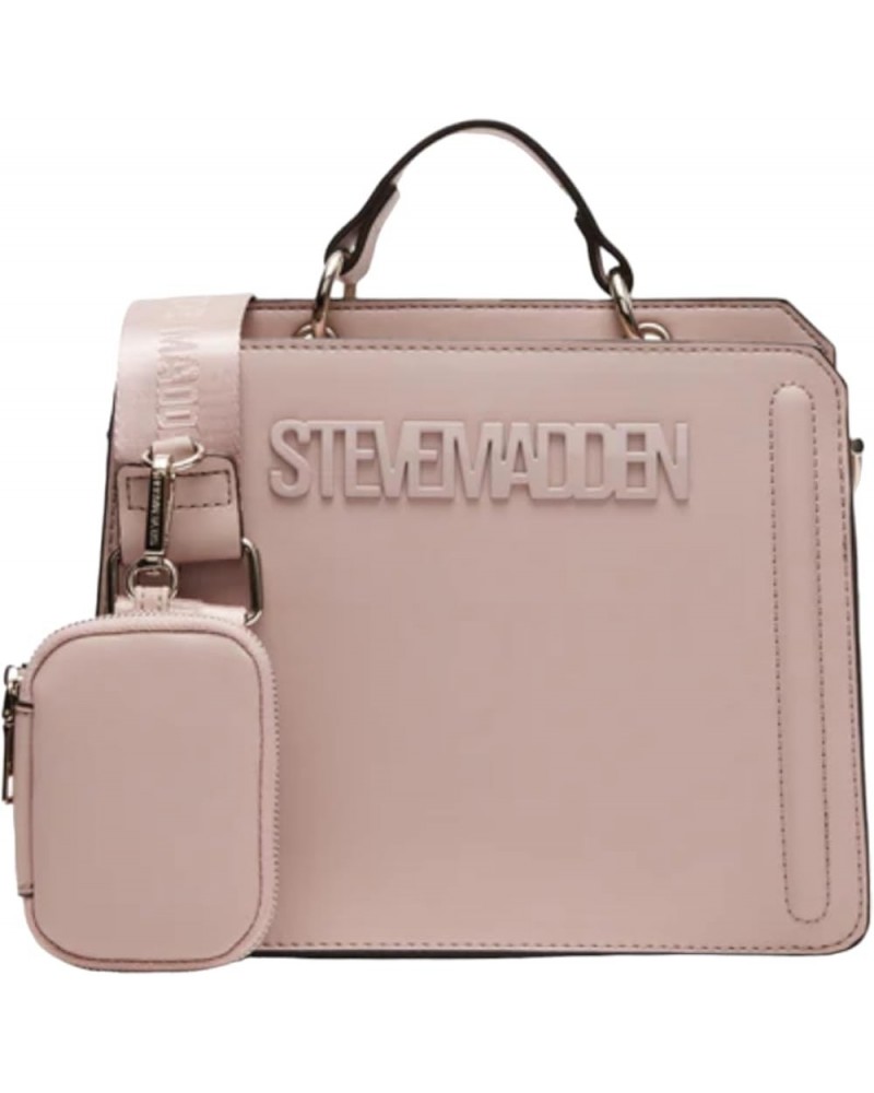 Bevelyn Convertible Crossbody Bag Pink $32.13 Crossbody Bags