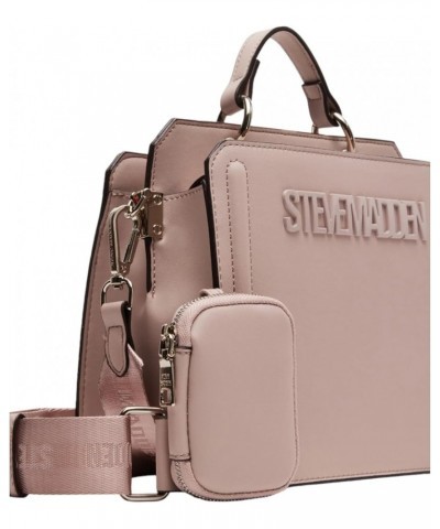 Bevelyn Convertible Crossbody Bag Pink $32.13 Crossbody Bags