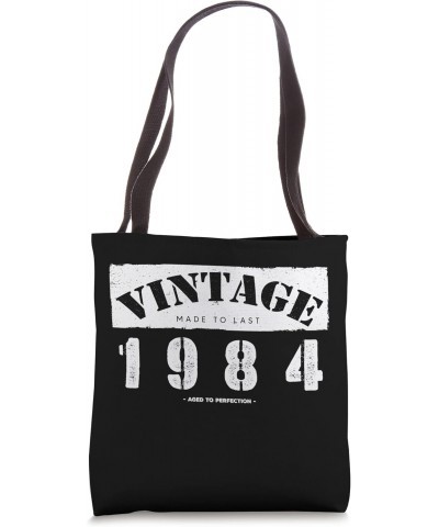 39 Year Old: Vintage Classic 1984 Thirties 39th Birthday Tote Bag $10.86 Totes