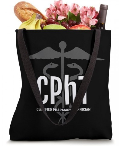 CPhT - Certified Pharmacy Technician with Caduceus Tote Bag $14.84 Totes