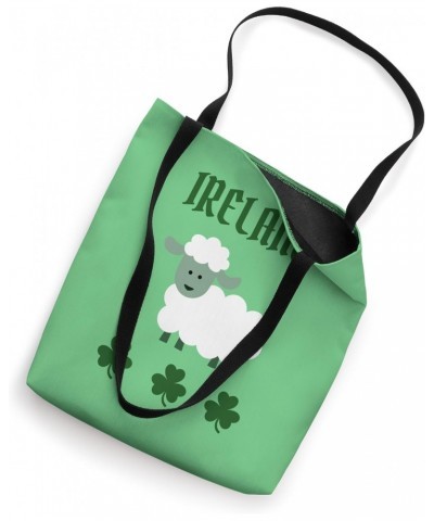 Irish Souvenir Design With Sheep and Shamrocks Tote Bag $11.70 Totes