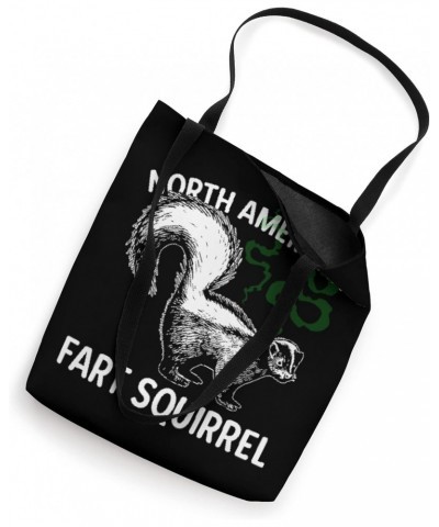 Funny North American Fart Squirrel with Obvious Skunk Design Tote Bag $14.82 Totes