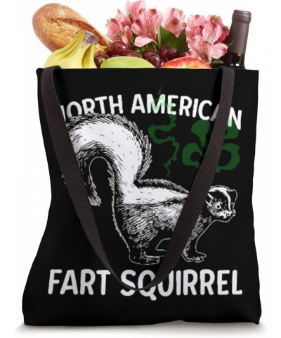 Funny North American Fart Squirrel with Obvious Skunk Design Tote Bag $14.82 Totes