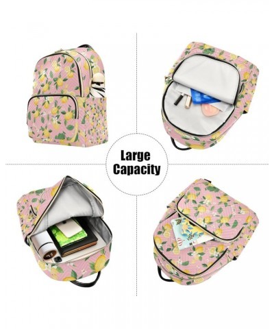 Nature Lemon Pattern Fashion Backpack Purse for Women, Casual Daypacks, Ladies Gift for Traveling Hiking Multicolor Medium $1...