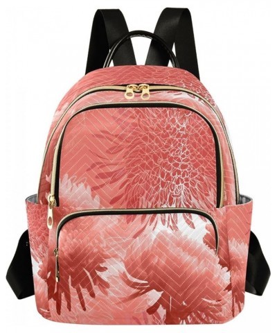 Cherry Blossom Flower Pink Women Backpack Purse Ladies Fashion Shoulder Bag Daypack Travel Bag 10L Small $14.70 Backpacks