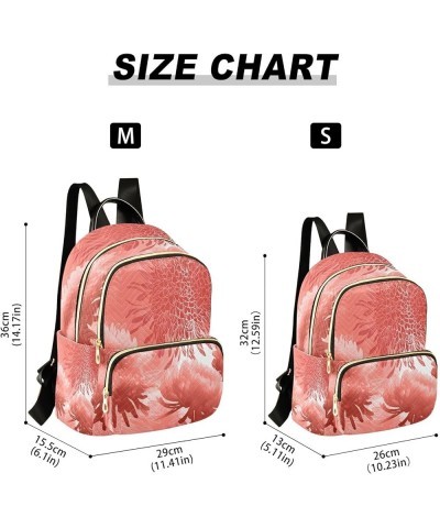 Cherry Blossom Flower Pink Women Backpack Purse Ladies Fashion Shoulder Bag Daypack Travel Bag 10L Small $14.70 Backpacks