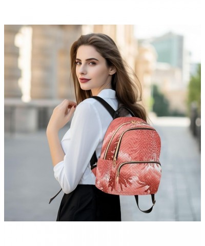 Cherry Blossom Flower Pink Women Backpack Purse Ladies Fashion Shoulder Bag Daypack Travel Bag 10L Small $14.70 Backpacks