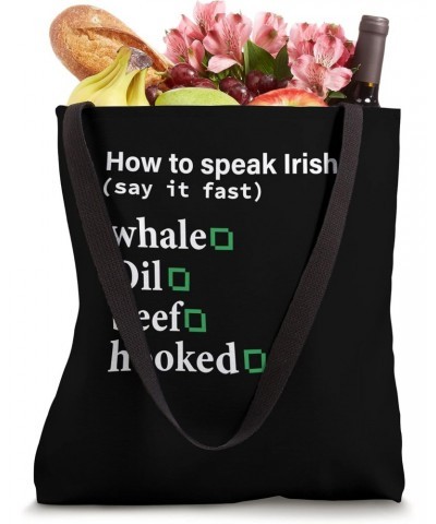 Ireland Themed Us Shamrock Flag St. Patrick's Day Tote Bag $13.00 Totes