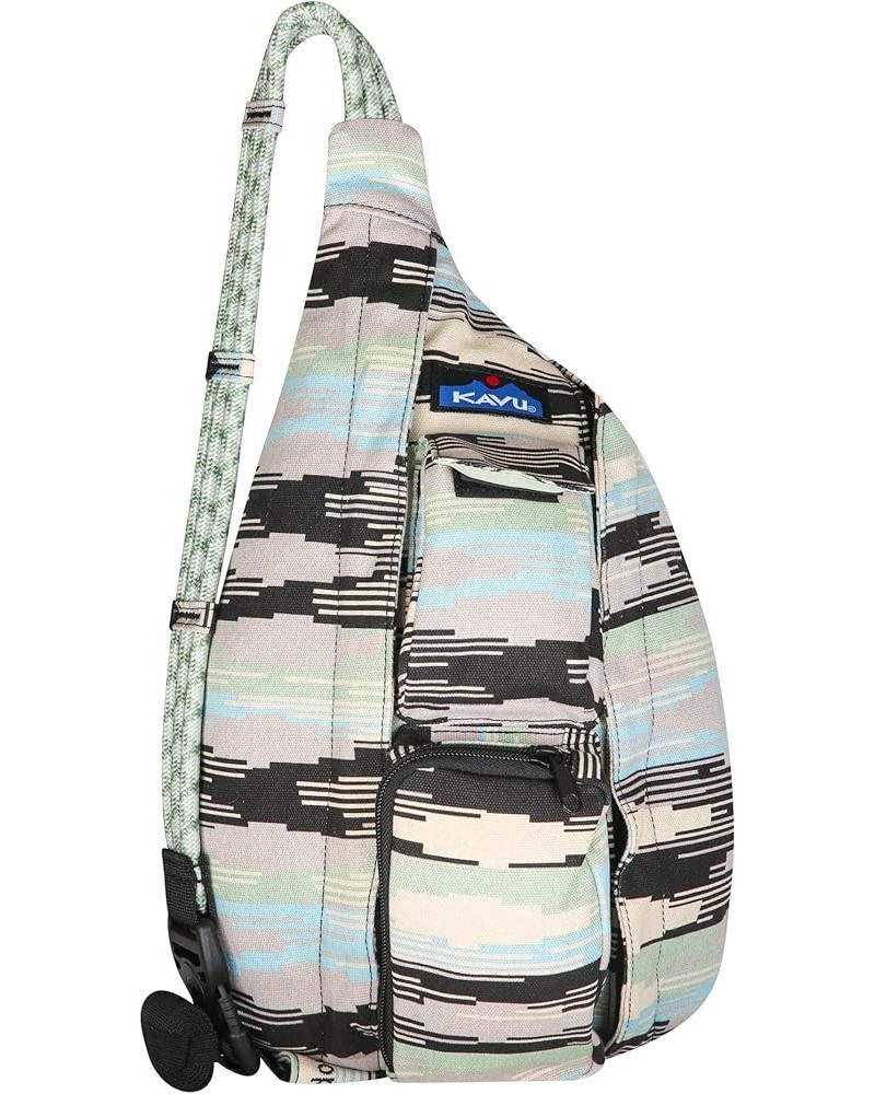 Mini Rope Bag Cotton Crossbody Sling Maytide Ikat $25.80 Crossbody Bags