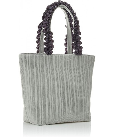 Corduroy Ruffled Hand Tote M Bag Grey (Grey Marl) $36.71 Handbags