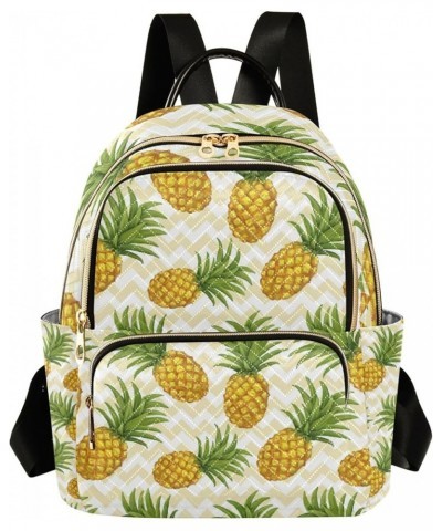 Pineapple Backpack for Women Shoulder Bag Lightweight Mini Backpack Casual Daypack Back Pack Mini(10.23'' x 5.11'' x 12.59'' ...