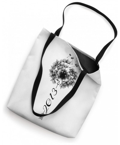 Just Year Birthday 2013 Gift Cute Dandelion Flower Breathe Tote Bag $13.25 Totes