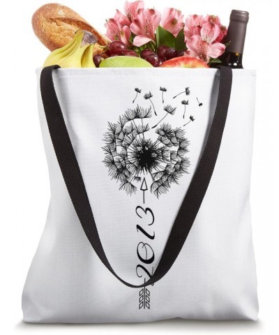 Just Year Birthday 2013 Gift Cute Dandelion Flower Breathe Tote Bag $13.25 Totes