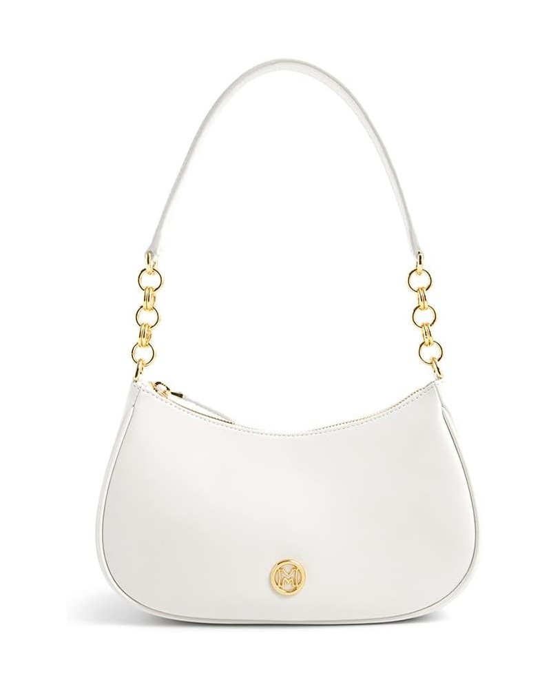 Women's Hobo Bag Small M231MO0301 Ivory $155.75 Hobo Bags