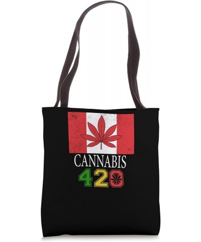 420 Day Celebrate Herb Funny Ganja Cannabis Weed Design Tote Bag $12.30 Totes