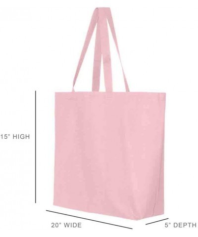 Pink Tote Bags with Black Bow - Sorority Tote Bag - Large Canvas Tote Bag for Women and Sisterhood Alpha Chi Omega $13.12 Totes